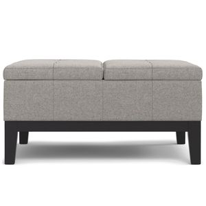Dover Coffee <b>Table</b> Ottoman <b>with</b> Lift Top for Storage Stylish <b>Stool</b> & Ottoman Furniture - Product Image 2