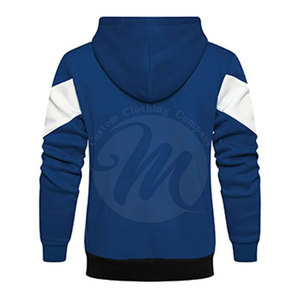 Sudaderas con capucha de corte regular para invierno, sudaderas con capucha con cremallera de talla grande, sudaderas con capucha con cremallera 100% algodón para venta en línea. - Product Image 2