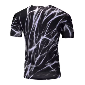 men sublimation t shirt created with high performance polyester fabric for custom printing and long lasting color results - Product Image 2