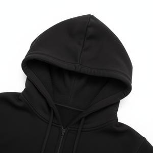 Customized 100% Cotton Fleece Unisex Winter Pullover Hoodie with Front Solid Design Casual - Product Image 5