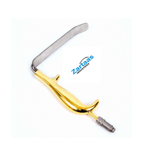 Retractor Mamario de Fibra Óptica Tebbetts de Acero Inoxidable de Alta Calidad con Fuente de Alimentación Manual Reutilizable Alemán de 25 cm - Product Image 6