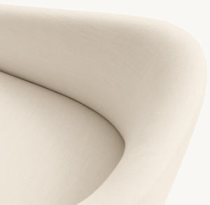 Sillón Mona Hecho de Madera de Teca Sólida de Alta Calidad con Tapicería y Acabado Natural para Interiores. - Product Image 5