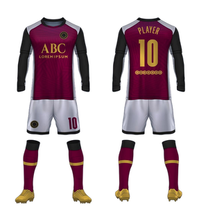 Camisetas de fútbol personalizadas para sublimación, MOQ bajo, plantillas de camisetas de fútbol al por mayor para impresión bajo demanda para pequeñas marcas - Product Image 1