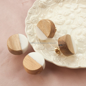 Meilleurs boutons de porte en bois, résine et métal de luxe, poignée de bouton de placard pour cuisine, chambre à coucher, armoire, tiroirs, commodes, fabriqués en Inde - Product Image 4