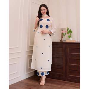 Precioso Top y Pantalón de Fiesta con Dupatta Talla XL - Product Image 5