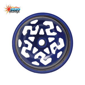 Campana de Embrague de Acero SUN Racing Taiwan BEAT Fi para Scooter, Superficie Recubierta, Ranurado Renovado, Enganche Suave y Duradero, Nuevo Azul - Product Image 2