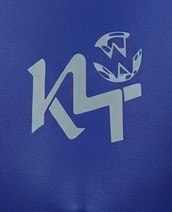 Ceinture de protection inguinal en néoprène bleu KLTW pour homme, respirante, avec logo en relief, flexible et polyvalente - Product Image 5