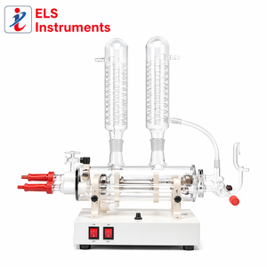 Unité de double distillation Opti-D NexGen en verre borosilicate, purificateur d'eau de laboratoire avec précision thermique en quartz - Product Image 2