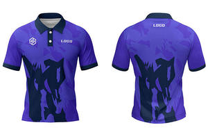 เสื้อโปโลระบายอากาศแบบกำหนดเอง ขายส่ง ผู้ผลิต OEM ผู้จัดจำหน่าย รับผลิตงานพิมพ์แบบ Sublimation - Product Image 2