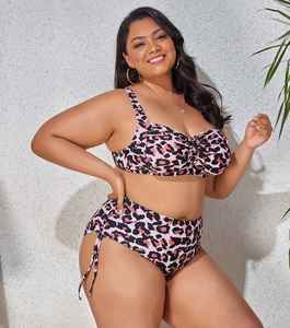 Conjunto de Bikini con Protección Solar UPF 50, Traje de Baño para Mujer de Secado Rápido, Material Saludable, Talla Grande, Ropa de Playa para Días Largos de Verano - Product Image 2