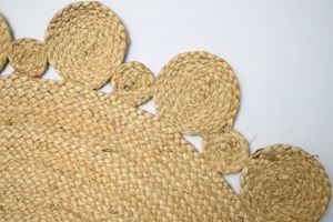 High Quality Jute Rug Designer Circular Jute Floor Mat Living Room <b>Carpets</b> Rugs Modern At Best Price By India Manufacturer - Product Image 4