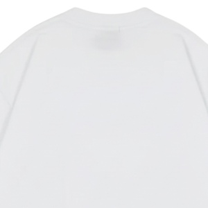 Men Super Heavyweight Blank T <b>Shirt</b> <b>White</b> Oversized Cotton Short Sleeve Crew Neck Minimal <b>Plain</b> Tee OEM Supply - Product Image 4