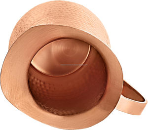 Jarra de agua de cobre hecha a mano para restaurantes, hogar, jarra de cobre antigua, jarra de metal de agua - Product Image 6