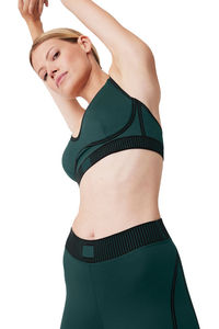 Ensemble de yoga pour femmes, style sportswear, taille plus, imperméable, 2 pièces, taille haute, respirant, vente en gros, fabriqué au Pakistan - Product Image 4