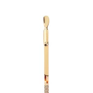 Pousse-cuticules professionnel en acier inoxydable rose doré de qualité supérieure, lime à ongles, grattoir, outil de manucure et pédicure pour le soin des ongles - Product Image 1