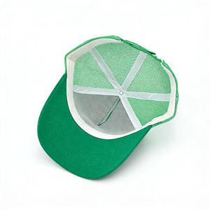 Casquette de baseball unisexe à 5 panneaux en polyester/coton avec logo brodé 3D personnalisé, casquette ajustable à fermeture snapback - Product Image 5
