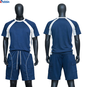 BOBBIN INDUSTRIES Conjuntos de Shorts Cargo de Verano Cómodos, Transpirables y de Secado Rápido, Tallas Grandes, Unisex, Colores Sólidos, Logotipo Personalizado en la Parte Delantera - Product Image 5