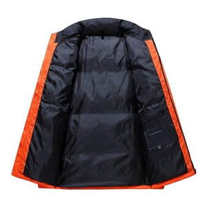 Chaqueta Acolchada Impermeable para Hombre North Custom Face - Diseños Personalizados en la Parte Delantera, Chaqueta Casual de Invierno con Bordado, Cierre de Cremallera, Alta Calidad, 320g - Product Image 5