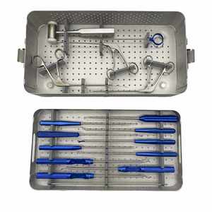 Ensemble d'instruments chirurgicaux manuels de haute qualité pour l'articulation de l'épaule, en acier inoxydable, outils chirurgicaux orthopédiques autoclavables et réutilisables pour traumatismes - Product Image 4