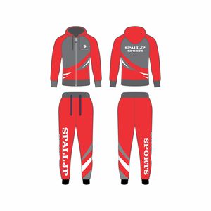 Conjunto Deportivo Personalizado de Alta Calidad para Invierno, Talla Grande, Estilo Vintage, Informal, Sólido, con Sudadera Bordada y Pantalones Deportivos Unisex - Product Image 1