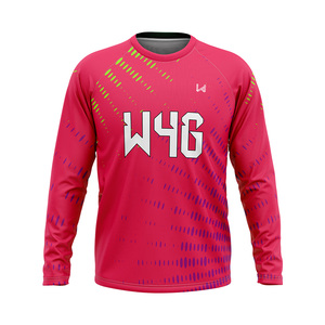 Camiseta Deportiva Ligera sin Costuras para Hombre W4G, Cuello Redondo, Corte Ajustado, Transpirable, de Secado Rápido, con Estampado Personalizado, Elástica en Cuatro Direcciones, Antibacteriana - Product Image 2