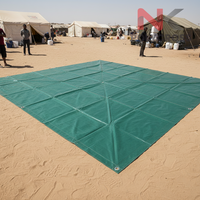 Bâche de Secours d'Urgence Réfléchissante Thermique pour Survie, Camping et Catastrophe Naturelle – Couverture Imperméable pour le Sol