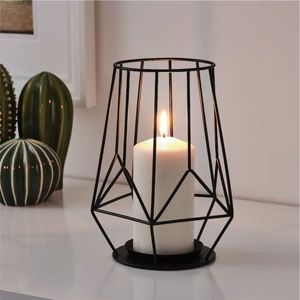Modern Gold Metal <b>Star</b> Tealight Candle Holder Geometric Wire Votive Stand for Wedding Centerpiece Home Christmas Table Decor - Product Image 3