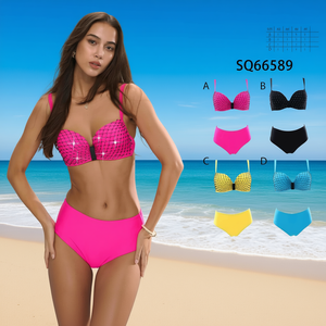 HDJ Plus Size One Piece Swimsuit Tummy Control Conservative Beachwear Sexy Monokini Bathing Suit sq66589 - Product Image 3
