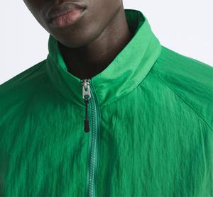 Chaqueta cortavientos de nailon de talla grande con cremallera personalizada, ligera, transpirable, para entrenamiento, correr, ropa deportiva, soporte bordado, resistente al agua - Product Image 4