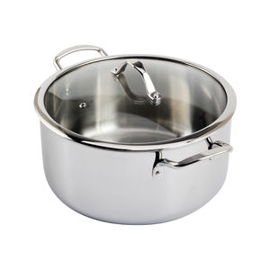 Juego de Utensilios de Cocina Clásicos de 5 Piezas con Tapas de Vidrio, Ollas y Sartenes de Aluminio, Aptos para Horno y Lavavajillas - Product Image 3