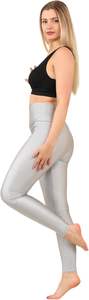Leggings Deportivos de Cintura Alta para Mujer con 2 Bolsillos, 9 Pulgadas de Largo, Control de Abdomen, para Gimnasio y Running, Efecto Levanta Glúteos, Diseño Sólido - Product Image 3