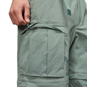 Cheap Price Men Khaki <b>Cargo</b> Pants Mid Waist Button Closure Loose Fit Casual <b>Straight</b> <b>Leg</b> Pockets Eco-Friendly Breathable - Product Image 5