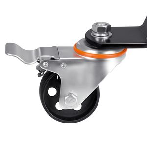 Martinetto Idraulico Telescopico per Trasmissione ad Alto Sollevamento 1100 Libbre (33"-67") a 2 Stadi, Capacità 1/2 Tonnellata, con Cavalletto di Supporto - Product Image 1