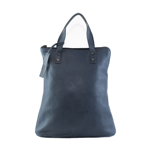 Sac fourre-tout de luxe en cuir grainé véritable, convertible en sac à dos 2-en-1, sac à main multifonctionnel pour femme, logo personnalisé, style vintage, à porter à l'épaule - Product Image 1