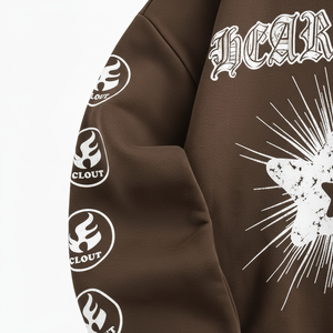Ensemble de survêtement personnalisé pour homme, sweat à capuche délavé, 2 pièces, coupe-vent mi-lourd, grande taille, imprimé numérique, streetwear tendance - Product Image 4