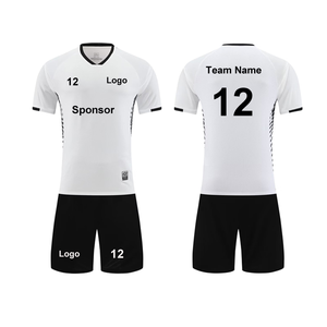 High Quality Breathable Soccer Jersey Set with Shorts for Men - Product Image 5