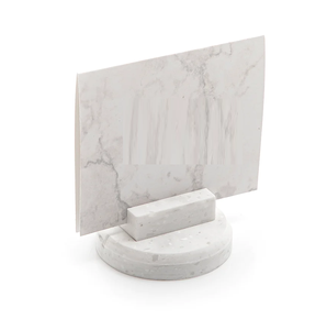 Nuevo Porta Tarjetas de Visita Creativo de Mármol con Base de Madera de Mango, Organizador de Escritorio Multifuncional, Artesanía - Product Image 4