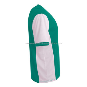 Maillots de football personnalisés de qualité supérieure, respirants, 100% polyester, couleur personnalisée, uniforme d'équipe, maillot de football - Product Image 3