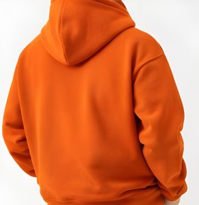 Sudadera con Capucha de Felpa de Algodón de 420 GSM de Calidad de Exportación, Gruesa y Cálida para Invierno, Unisex, Lisa, al por Mayor OEM - Product Image 3