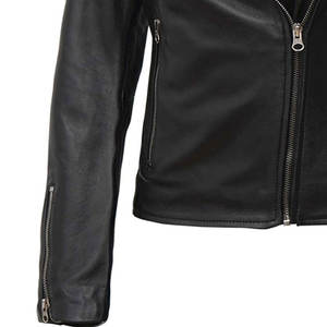 เสื้อแจ็คเก็ตหนังสัมผัสนุ่มสำหรับผู้หญิง วัสดุน้ำหนักเบา เนื้อสัมผัสเรียบเนียน สวมใส่สบาย เสื้อแจ็คเก็ตแฟชั่นสำหรับกิจกรรมกลางแจ้ง - Product Image 6