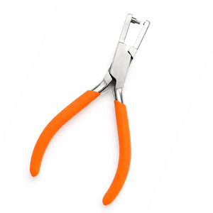 Gold Plated Punch Pliers with White Ergonomic Handle for Jewelry Making <b>Leather</b> <b>Craft</b> Hole Punching <b>Tool</b> - Product Image 4