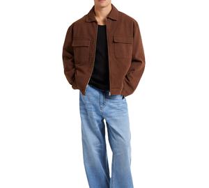 Nouvelle promotion : Blousons de travail en toile tendance, haute qualité, personnalisables pour hommes, avec broderie de lettres, imperméables et respirants - Product Image 2