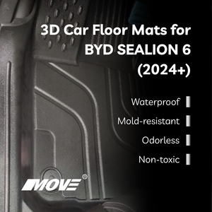 Tapis de voiture TPE durables de haute qualité pour BYD Sealion 6 2024 + tous temps inodore antidérapant fabriqué au Vietnam - Product Image 6