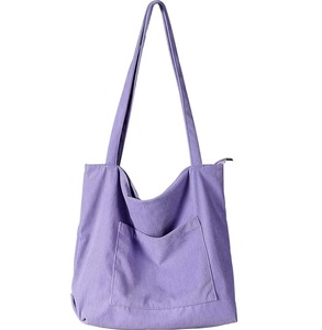 Sac à bandoulière en toile avec sangle réglable, antivol, résistant à l'eau, style vintage/mode/bohème pour le shopping et les voyages - Product Image 6