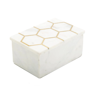 Boîte carrée élégante en marbre, faite à la main, pour emballage de roses, boîtes à fleurs aux prix incroyables - Product Image 5