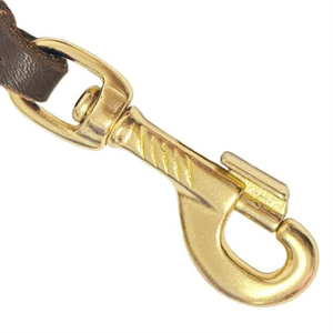 Laisse pour chien de dernière génération en cuir véritable, en vente, emballage personnalisé, pour chiens de taille moyenne et grande, laisse en cuir véritable. - Product Image 5