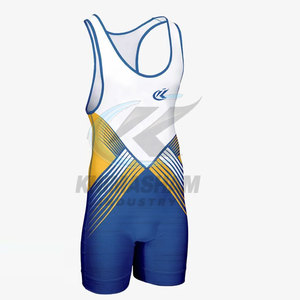 Trajes de Lucha Personalizados de Talla Grande, Spandex/Poliéster, Alta Calidad, Transpirables, Secado Rápido, Ligeros, MOQ Bajo, Diseña el Tuyo - Product Image 5