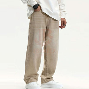 Pantalones Vaqueros Oversize Ligeros Más Vendidos, Ropa Casual Lavada, Jeans de Hombre de Calidad Premium Hechos en Pakistán - Product Image 4