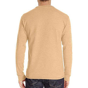 เสื้อเชิ้ตแขนยาวผู้ชาย Henley รุ่นบางเบา สวมใส่สบาย คอกลม ทรงเข้ารูป ผลิตโดย HAIDIIII SPORTS 2027 - Product Image 2