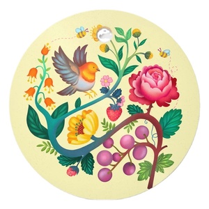 Tabla de cortar de madera de estilo ecológico de alta tendencia, pegatina esmaltada de forma personalizada, uso de cocina, tabla de cortar de madera, accesorios de utensilios de cocina - Product Image 1